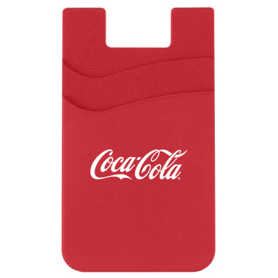 DUAL POCKET SILICONE PHONE WALLET