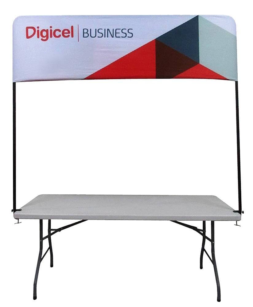 OVERHEAD 6' TABLE TOP DISPLAY