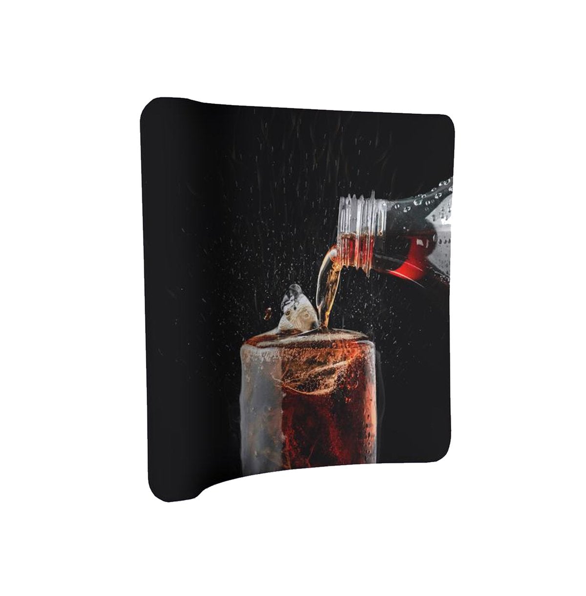 Curved 10' Tension Fabric Backdrop Display