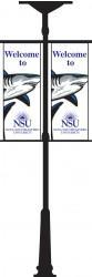 Street Pole Double Sided Replacement Banner 36" x 72"